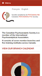 Mobile Screenshot of en.psychoanalysis.ca